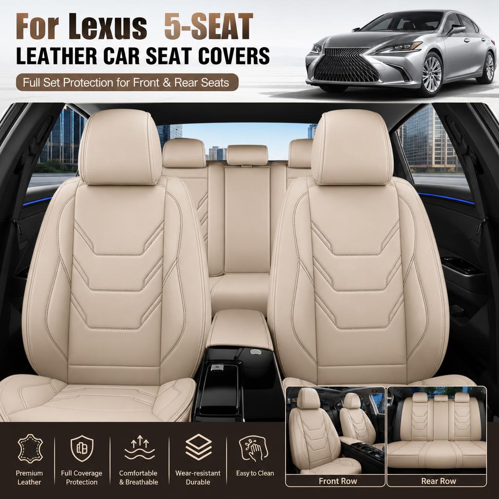 Surge Protector Rack - Premium Full Set Car Seat Covers
