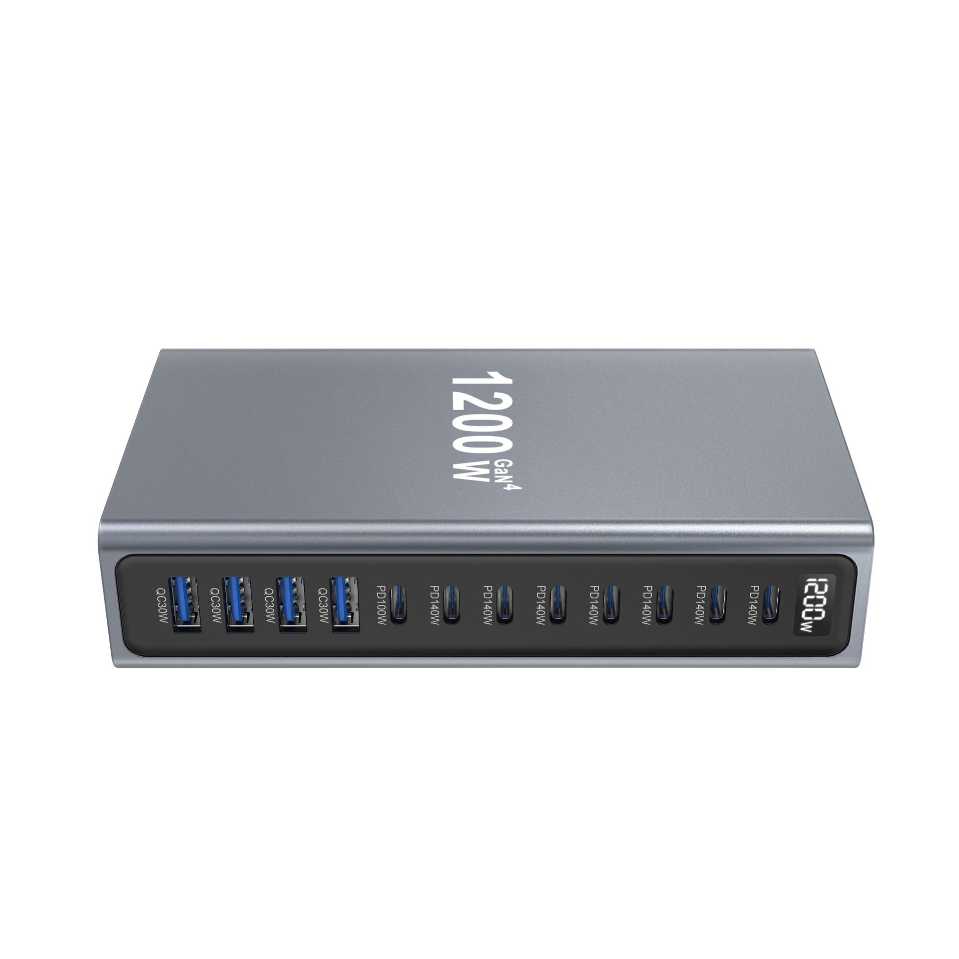 New 1200W Multi Port GaN Deskt - Multi Port Usb Hub ulasan dan harga