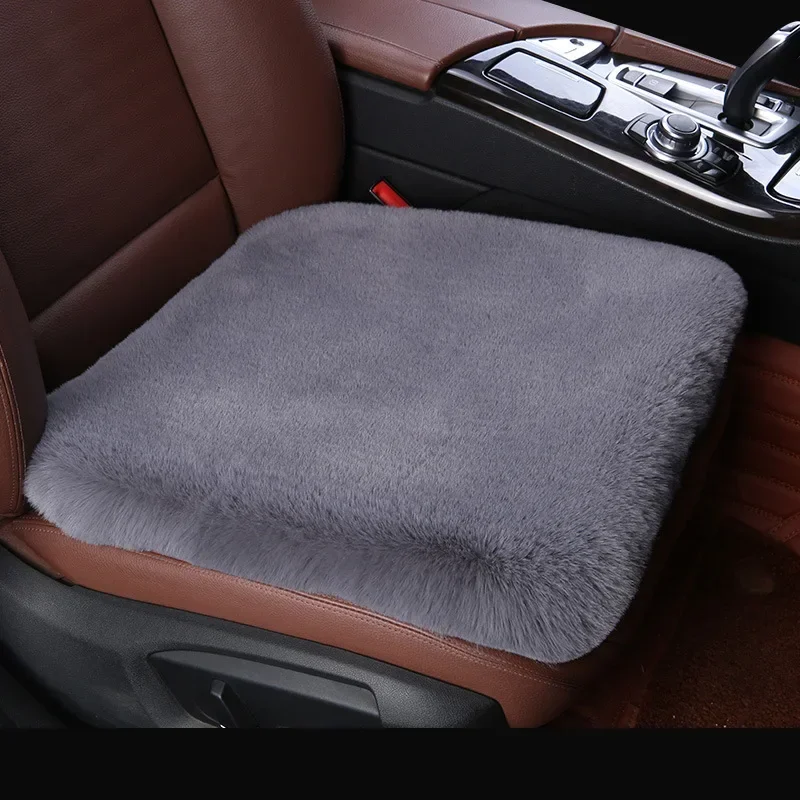 1pc Plush Car Seat Cushion, Wa - Surge Protector Rack ulasan dan harga