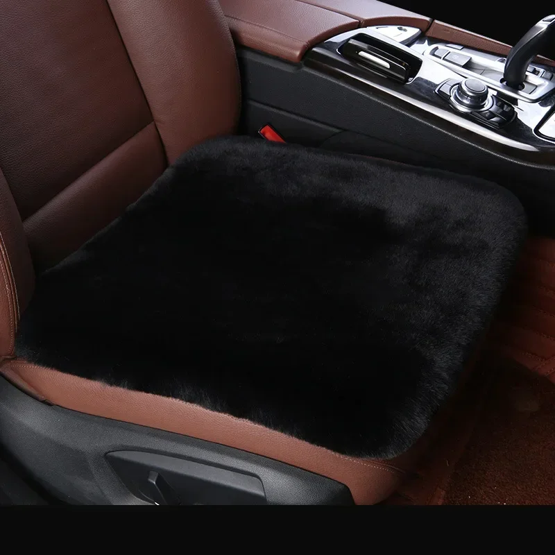 1pc Plush Car Seat Cushion, Wa - Surge Protector Rack ulasan dan harga