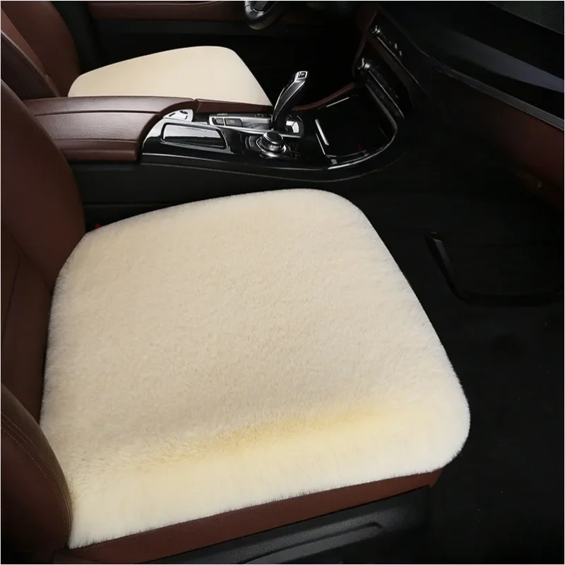 1pc Plush Car Seat Cushion, Wa - Surge Protector Rack ulasan dan harga
