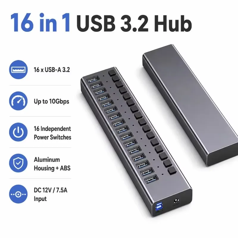 AP01 for 16-Port Powered USB 3 - Multi Port Usb Hub ulasan dan harga