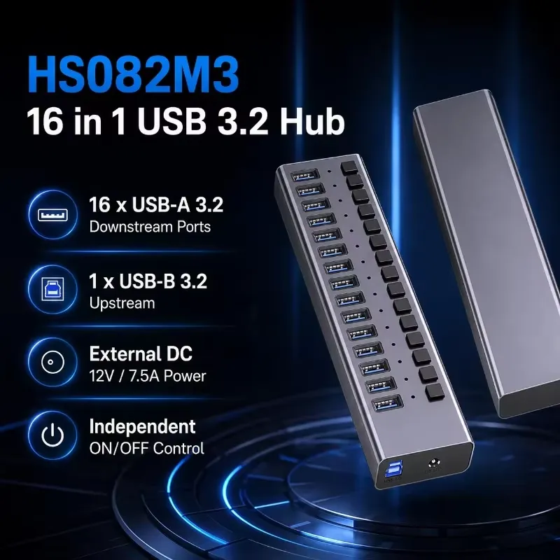 AP01 for 16-Port Powered USB 3 - Multi Port Usb Hub ulasan dan harga