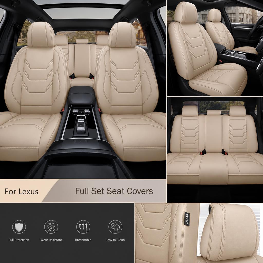 Premium Full Set Car Seat Cove - Surge Protector Rack ulasan dan harga