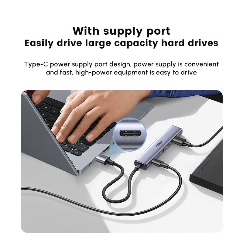 UGREEN USB Hub with 4 USB2.0 P - Multi Port Usb Hub ulasan dan harga