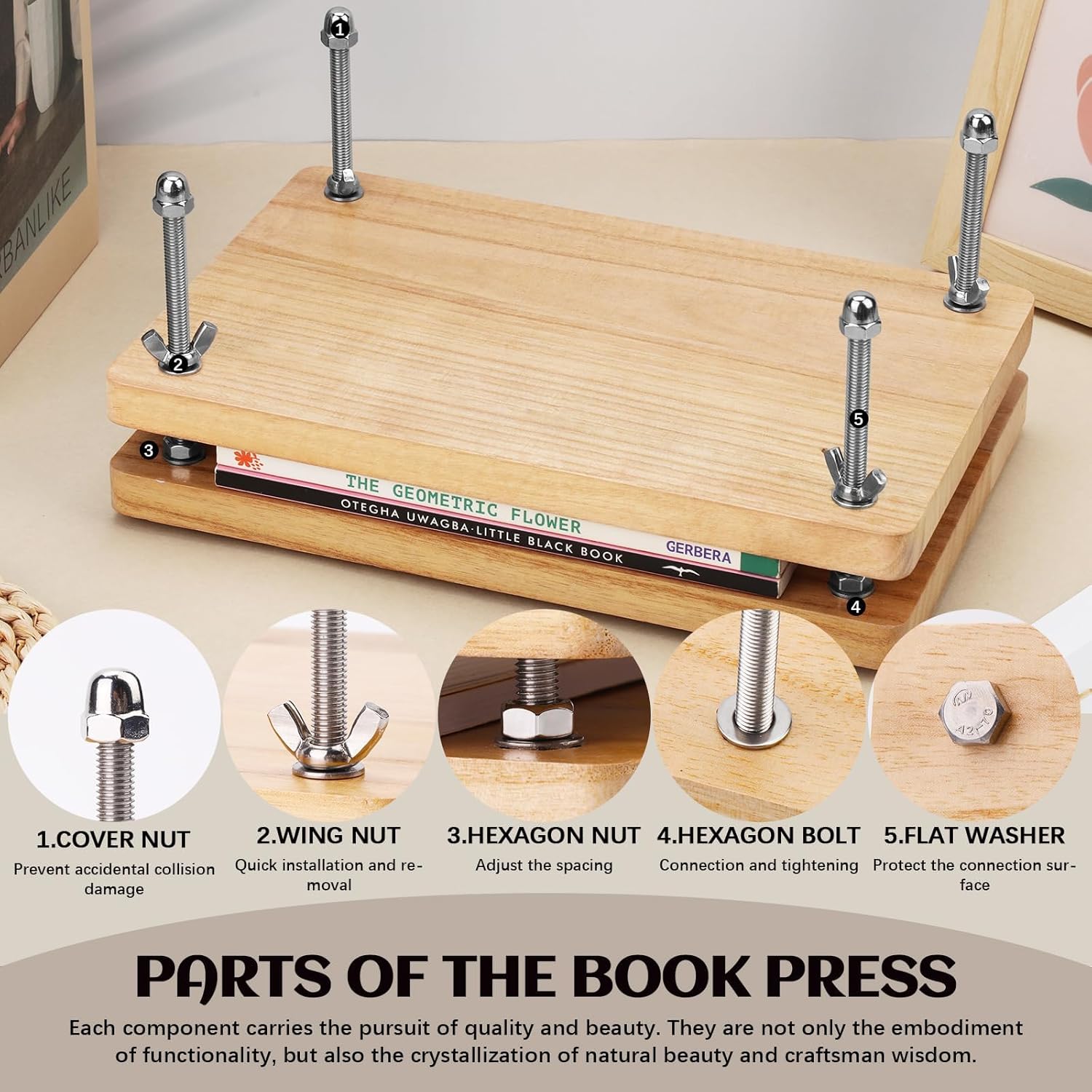 Wooden Book Press, Binding Too - Binding Machine Comb ulasan dan harga