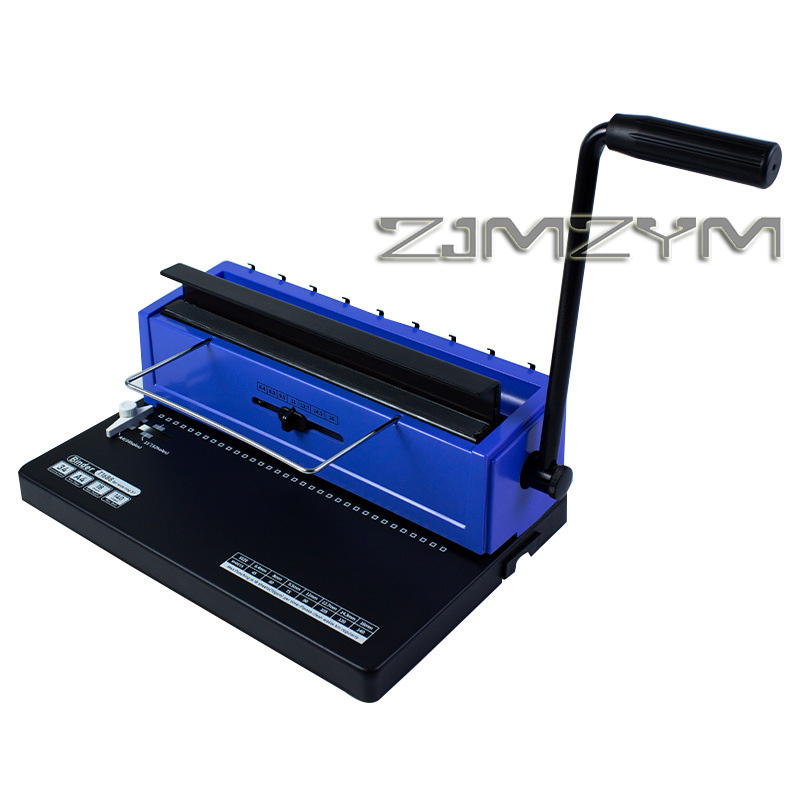 Square/Round Hole 34-hole Iron - Binding Machine Comb ulasan dan harga