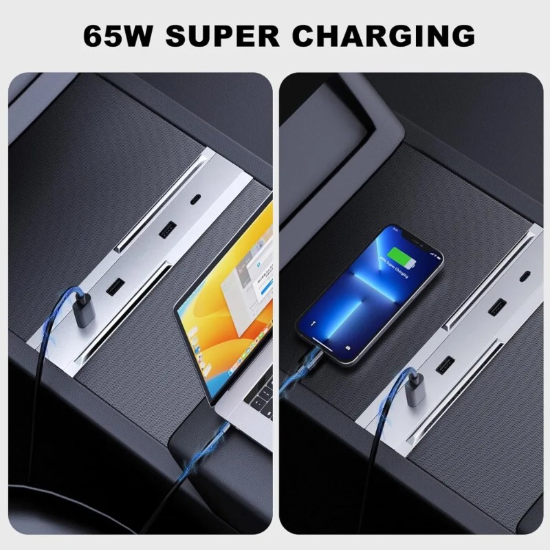 Center Console Car Adapter Mul - Multi Port Usb Hub ulasan dan harga