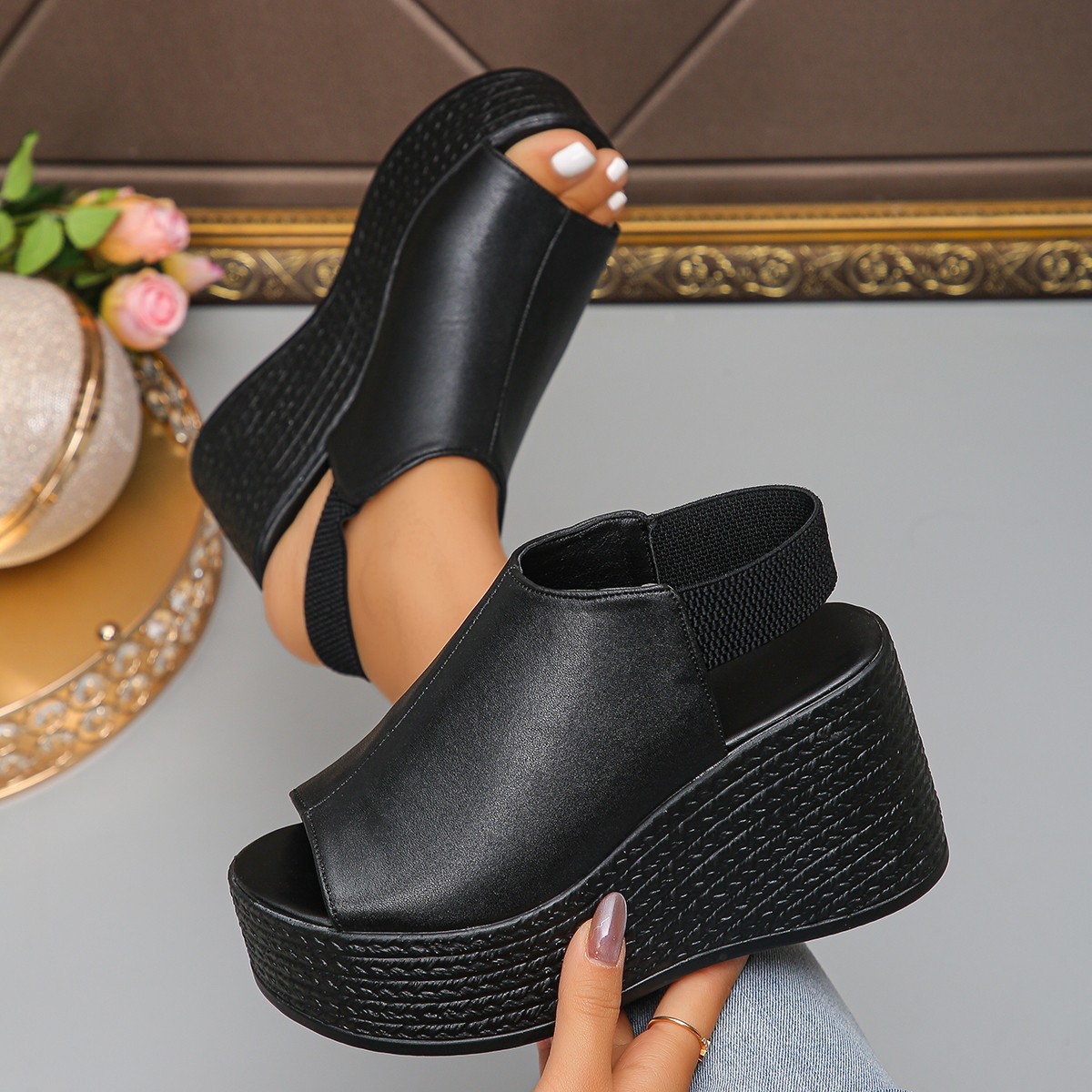 Women Sandals High Quality Sum - Office High Tech ulasan dan harga