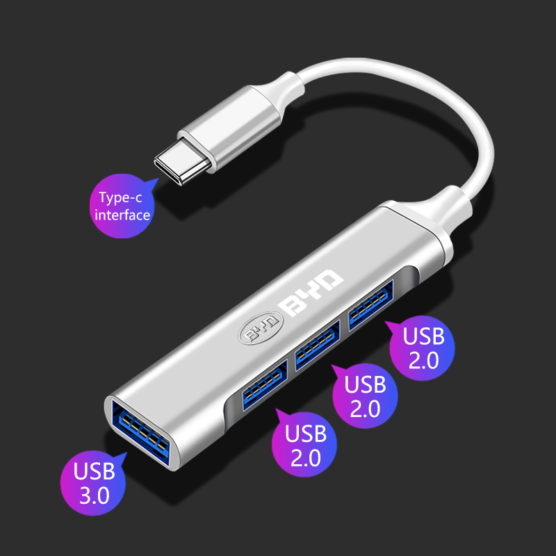 Type-C Turn USB Adapter Multi  - Multi Port Usb Hub ulasan dan harga