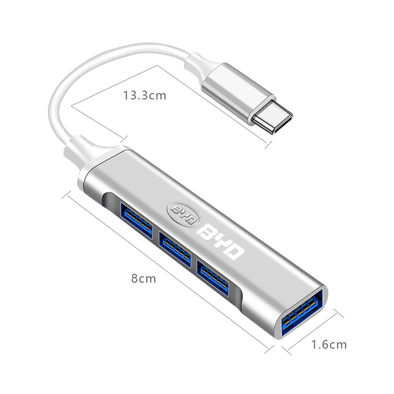 Type-C Turn USB Adapter Multi  - Multi Port Usb Hub ulasan dan harga