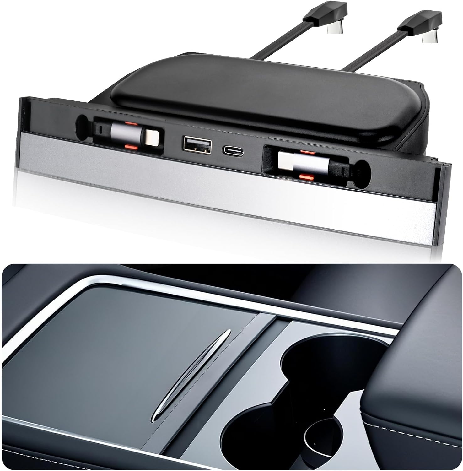 USB Hub for Tesla Model Y 2020 - Multi Port Usb Hub ulasan dan harga