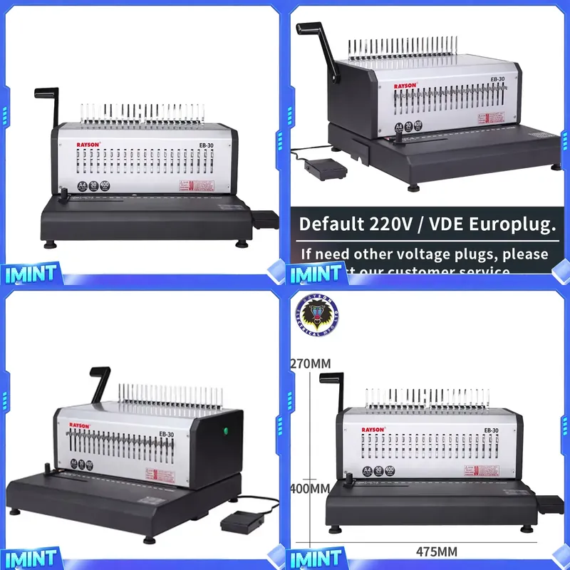RAYSON EB-30 High Quality Elec - Binding Machine Comb ulasan dan harga