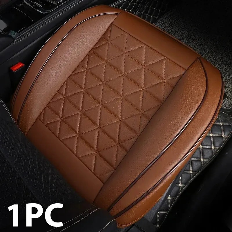 New Front Car Seat Cover PU Le - Surge Protector Rack ulasan dan harga